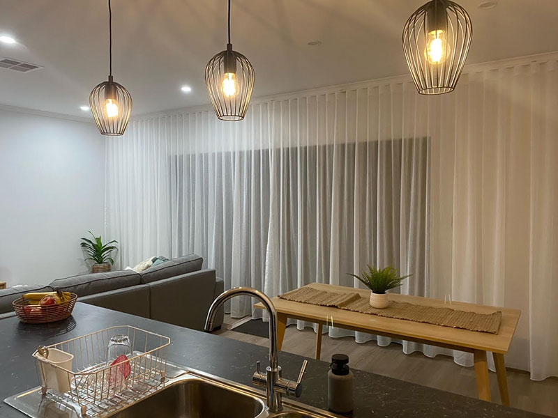 Curtains Adelaide - Sheer and blockout options