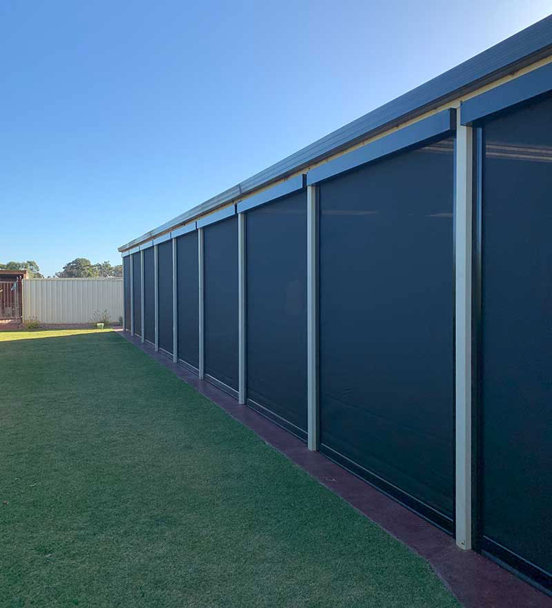 Outdoor blinds Adelaide - Custom outdoor shade